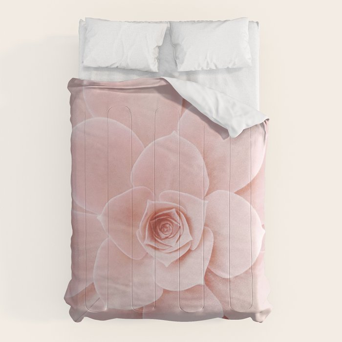 Blush Succulent Comforter Gallery Image 1