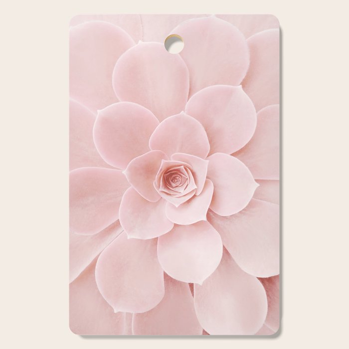 Blush Succulent Cutting Board Gallery Image 1