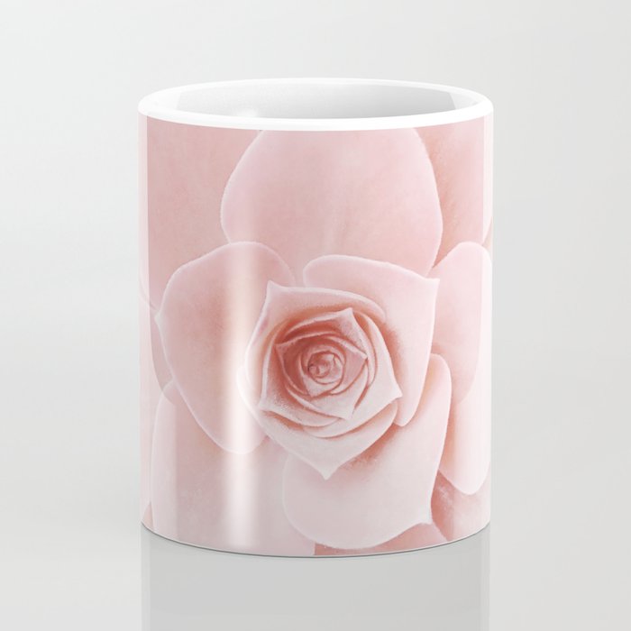 Blush Succulent Coffee Mug Gallery Image 4