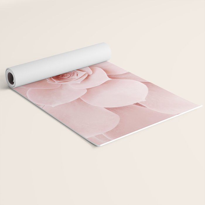 Blush Succulent Yoga Mat Gallery Image 2