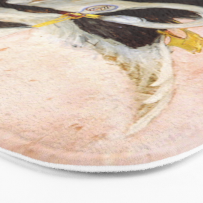 Hilma af klint The Swan,No,3 Bath Mat Gallery Image 3