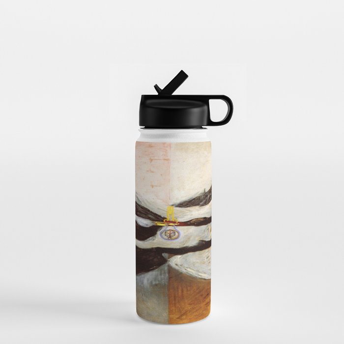 Hilma af klint The Swan,No,3 Water Bottle Gallery Image 1