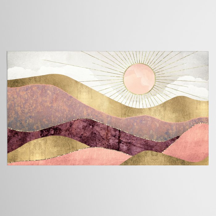 Blush Sun Tablecloth Gallery Image 2