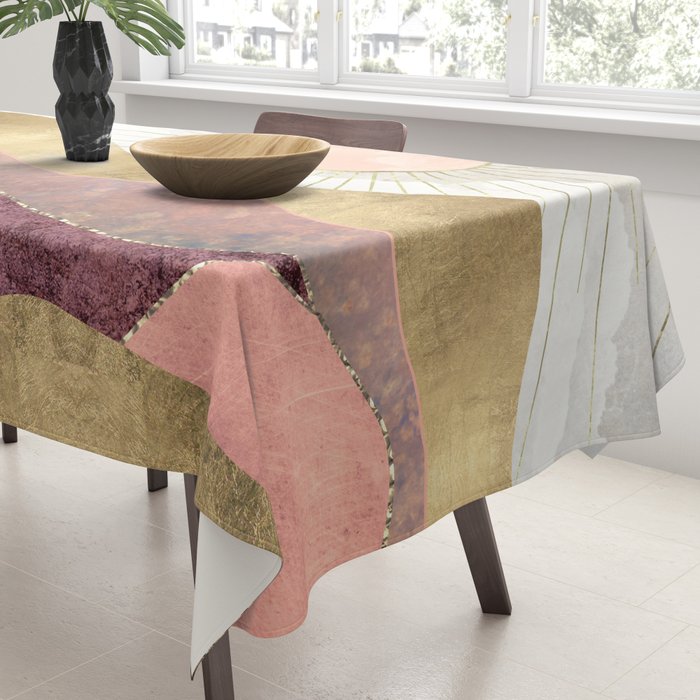 Blush Sun Tablecloth Gallery Image 3