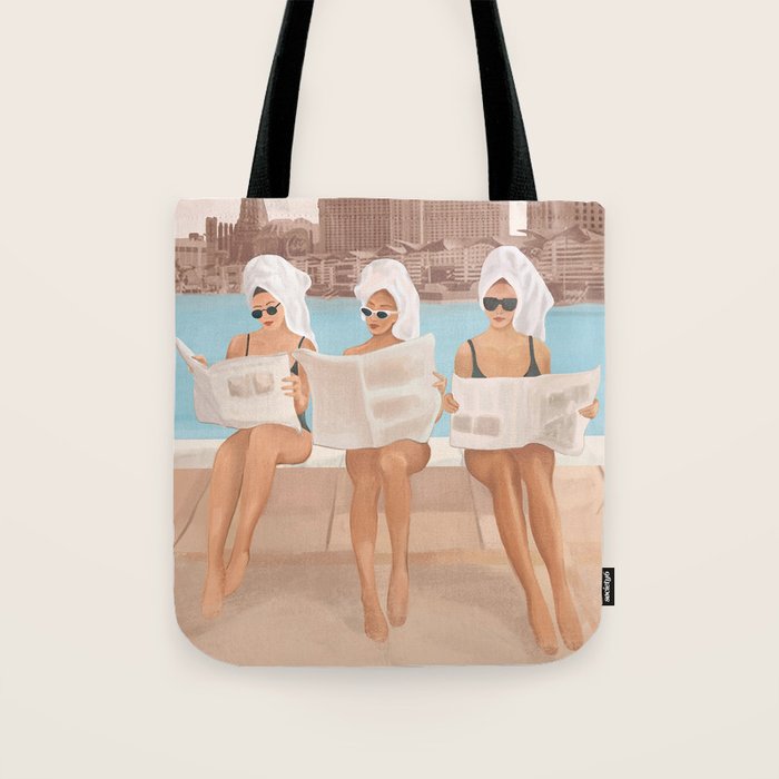 Hotel Morning Tote Bag Gallery Image 1