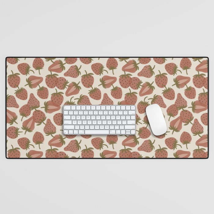 Strawberry Bowl Desk Mat Gallery Image 1