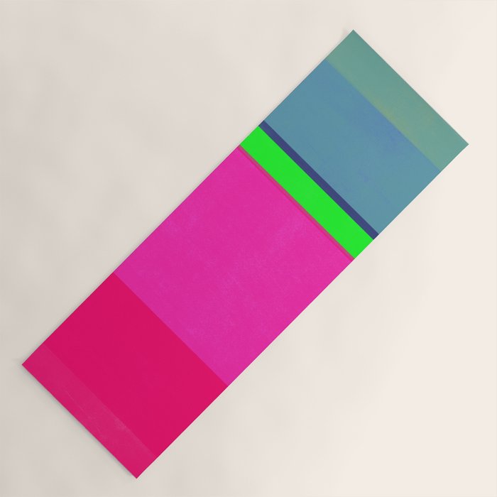 stripe study 43 Yoga Mat Gallery Image 1