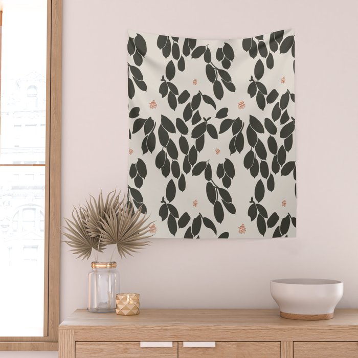 Zooey Magnolia Wall Tapestry Gallery Image 2