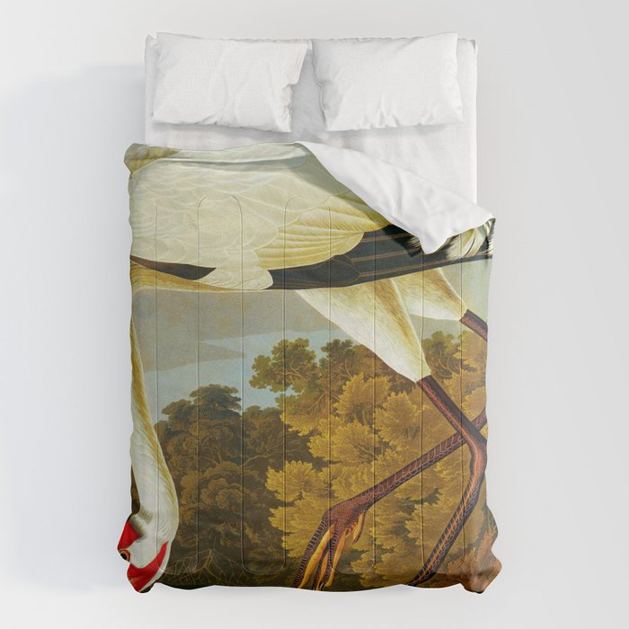 Whooping Crane Comforter Gallery Image 1