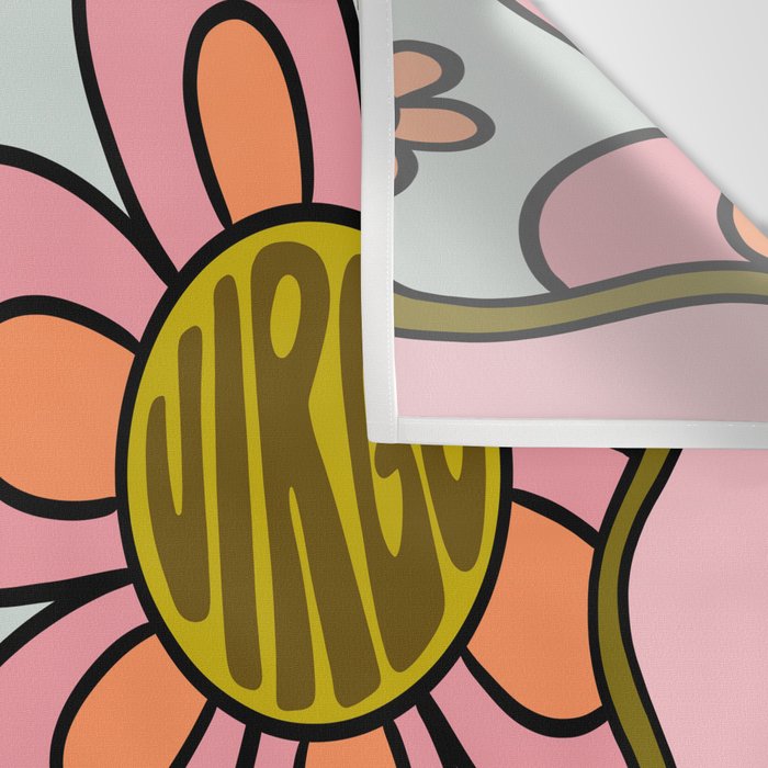 Virgo Groovy Boot Wall Tapestry Gallery Image 3