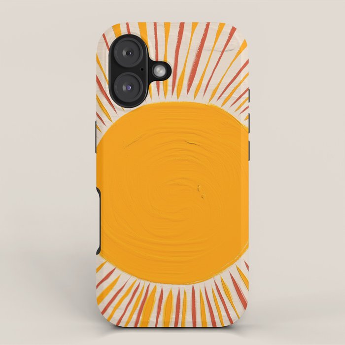 Retro Sunrise iPhone Case Gallery Image 1