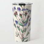  Fringed gentian by Clarissa Munger Badger, 1859 (benefitting The Nature Conservancy) Travel Mug Gallery Image 1
