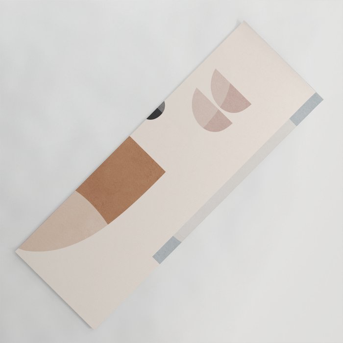 Abstract Minimal Shapes 12 Yoga Mat Gallery Image 1