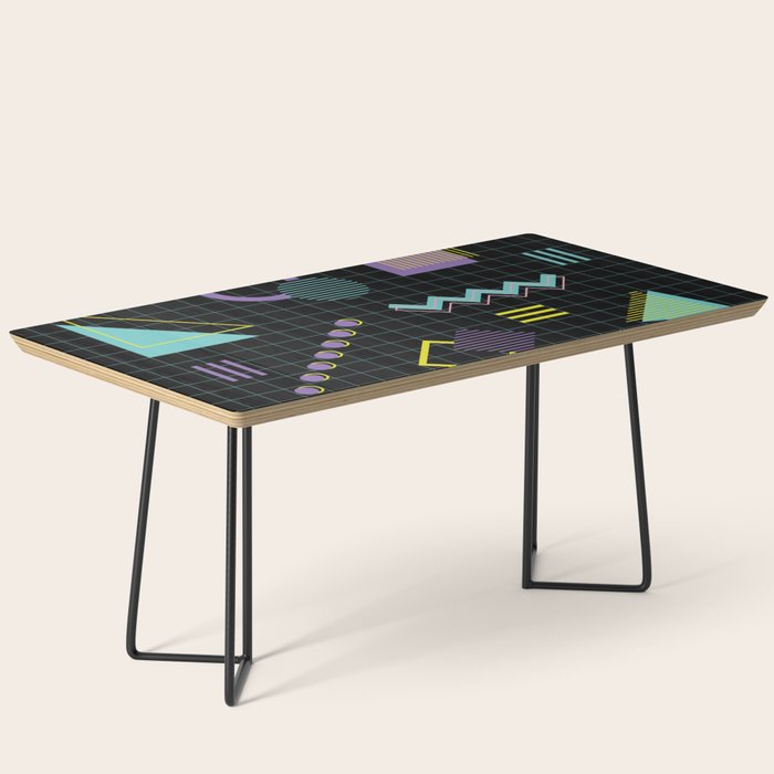 Memphis Pattern 4 - 80s Retro Coffee Table Gallery Image 1