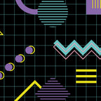 Memphis Pattern 4 - 80s Retro Coffee Mug Gallery Image 2