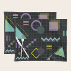 Memphis Pattern 4 - 80s Retro Placemat Gallery Image 1