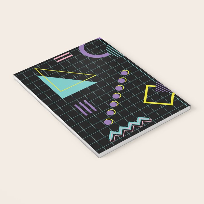 Memphis Pattern 4 - 80s Retro Notebook Gallery Image 3