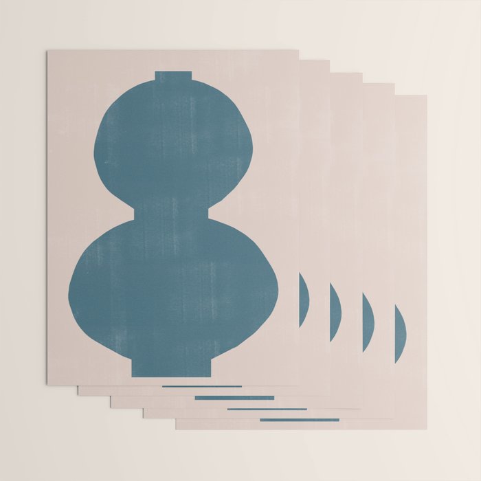 Study Shape Vase No.5 Wrapping Paper Gallery Image 3