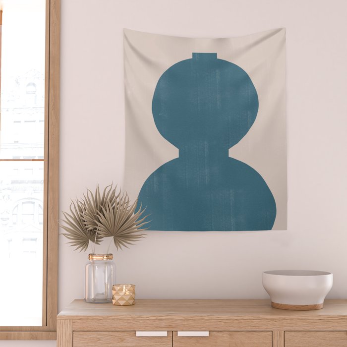 Study Shape Vase No.5 Wall Tapestry Gallery Image 2
