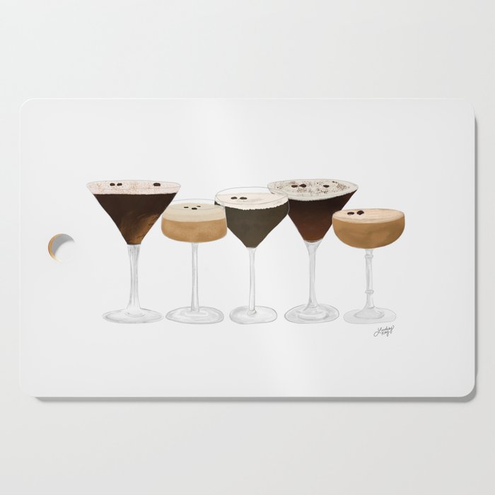 Espresso Martinis Cutting Board Gallery Image 1
