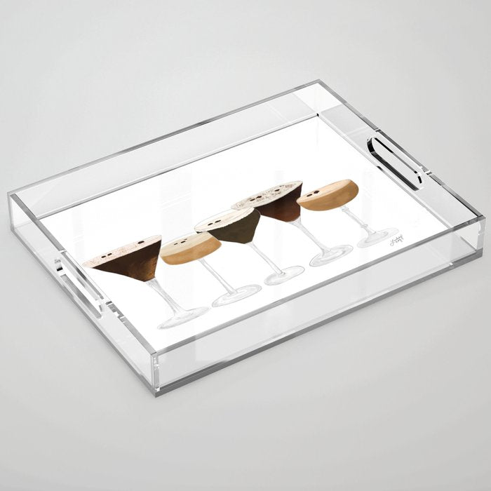 Espresso Martinis Acrylic Tray Gallery Image 1