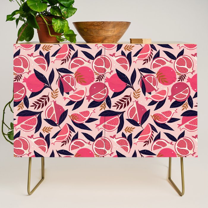 Pomegranate - Pink Credenza Gallery Image 1
