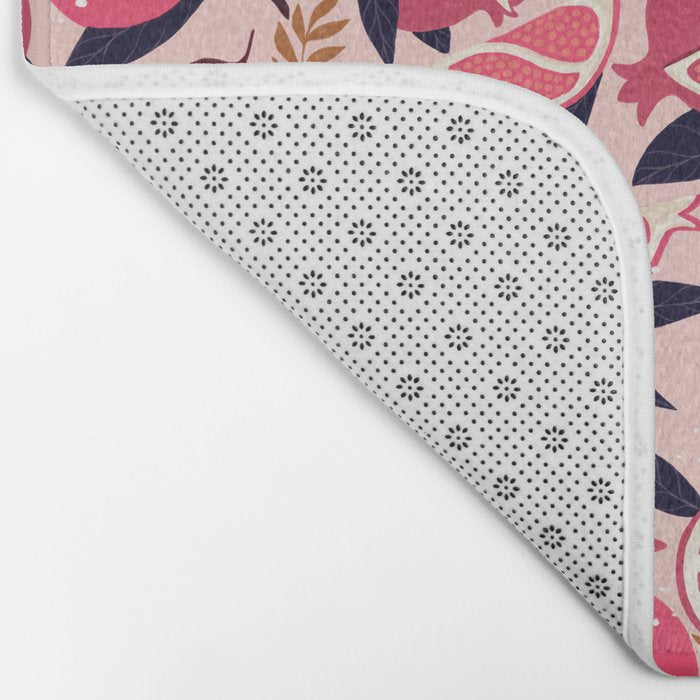 Pomegranate - Pink Bath Mat Gallery Image 2