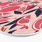 Pomegranate - Pink Bath Mat Gallery Image 3