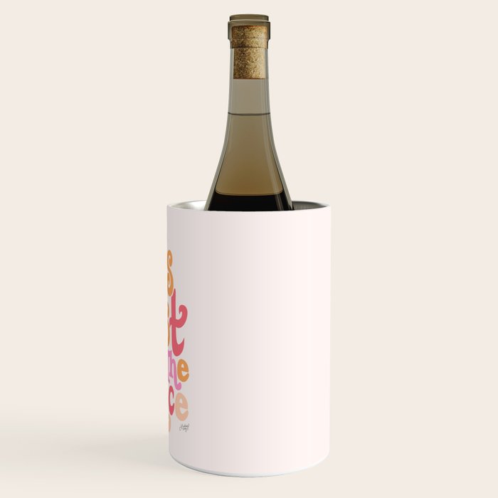 This Must Be the Place (Pink Palette) Wine Chiller Gallery Image 3