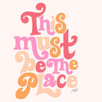 This Must Be the Place (Pink Palette) Coffee Mug Gallery Image 2