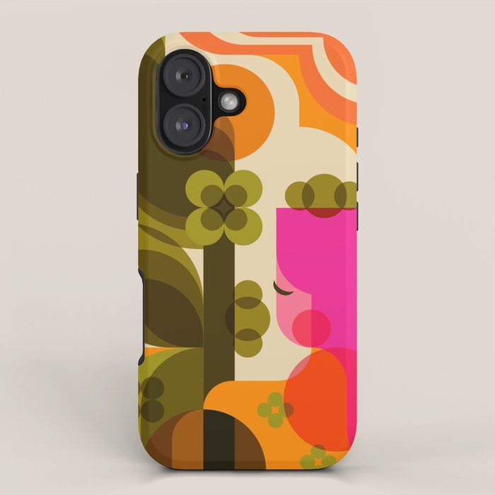 Girl in the Garden  iPhone Case Gallery Image 1