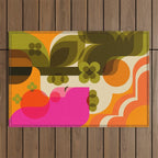 Girl in the Garden  Outdoor Rug Gallery Image 1