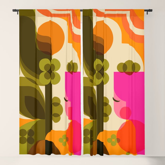 Girl in the Garden  Window Curtain Gallery Image 5