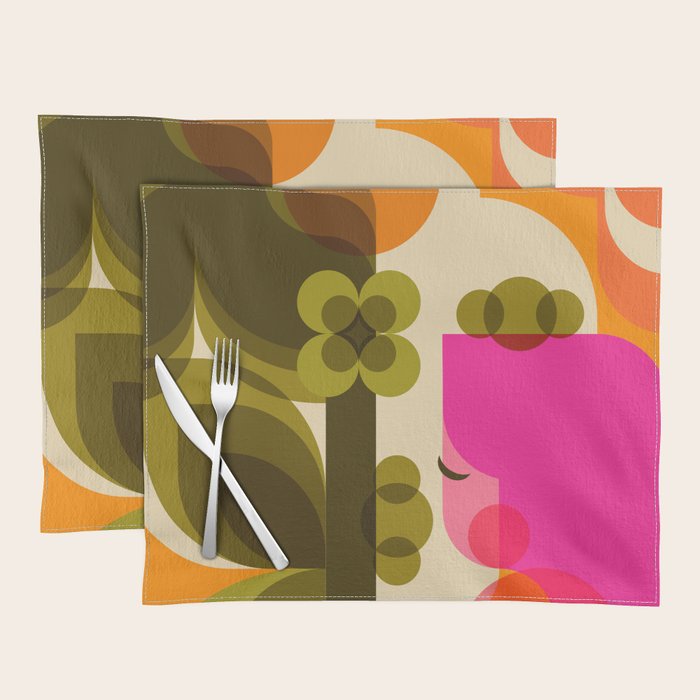 Girl in the Garden  Placemat Gallery Image 1