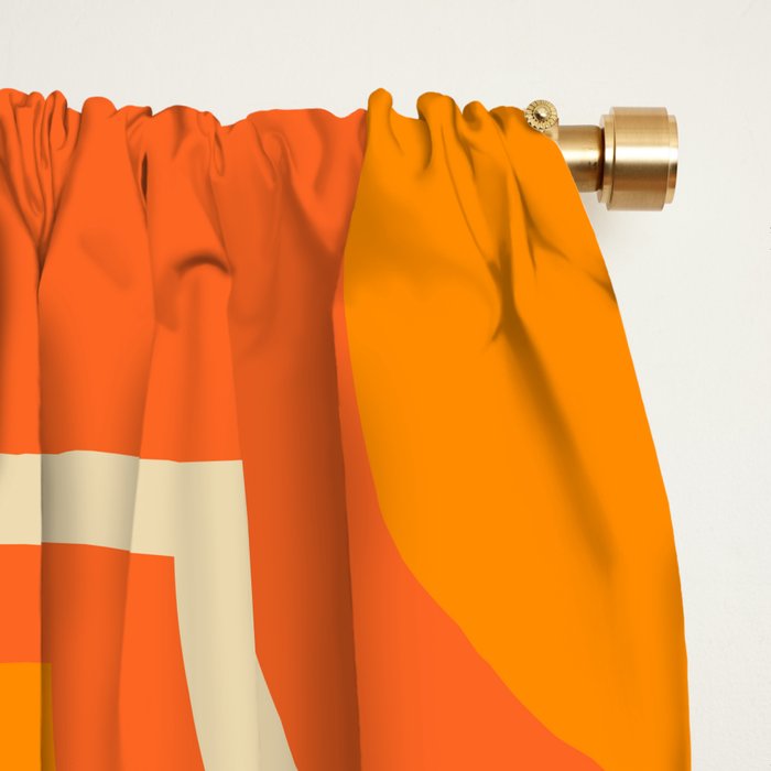 Girl in the Garden  Window Curtain Gallery Image 2