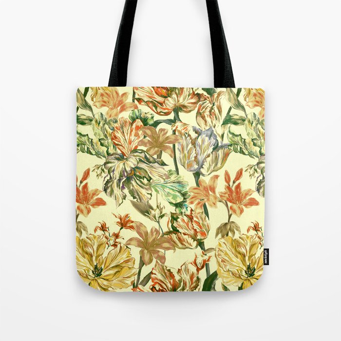 Watercolor Golden Bloom Tote Bag Gallery Image 1