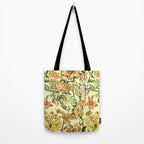 Watercolor Golden Bloom Tote Bag Gallery Image 2