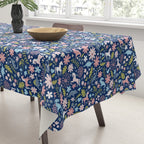 Dinosaur + Unicorn on Royal Blue Tablecloth Gallery Image 3