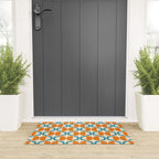 Mid Century Half Circle Pattern 137 Welcome Mat Gallery Image 3