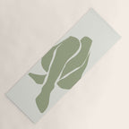 Abstract Woman 12 Yoga Mat Gallery Image 1
