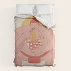 Sumo eating Ramen Duvet Cover Gallery Image 6