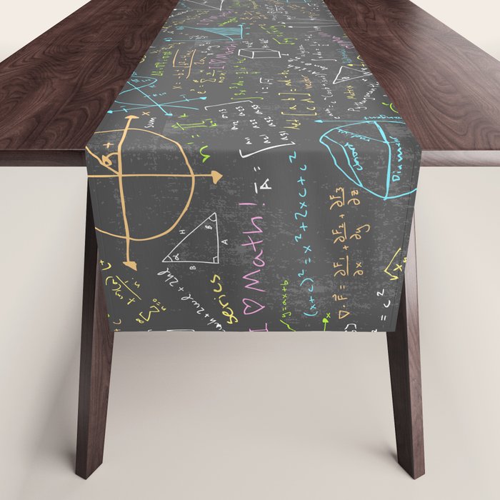 Math Lessons Table Runner Gallery Image 1