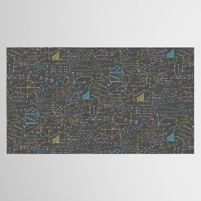 Math Lessons Tablecloth Gallery Image 2