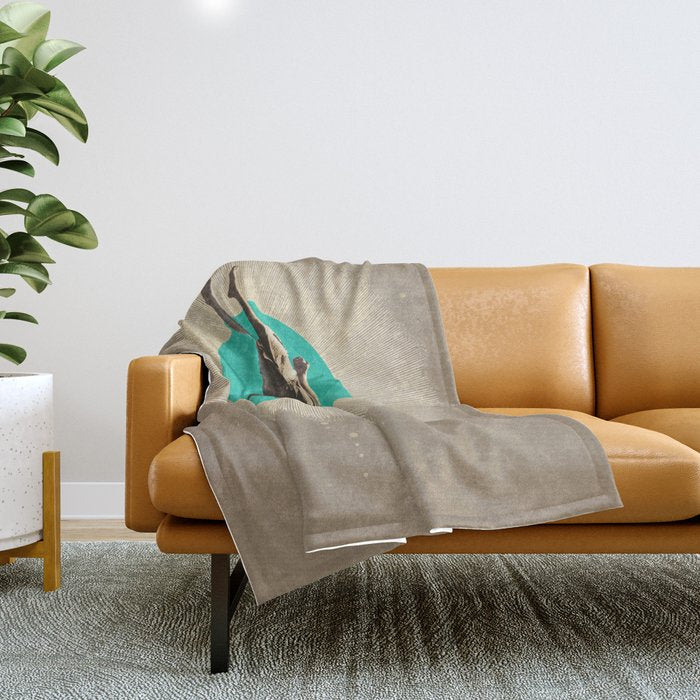 Every Fall is a Rise Throw Blanket Gallery Image 1