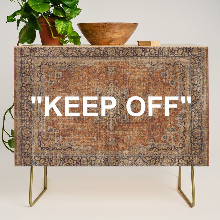 vintage musrad rug - keep off Credenza Gallery Image 1