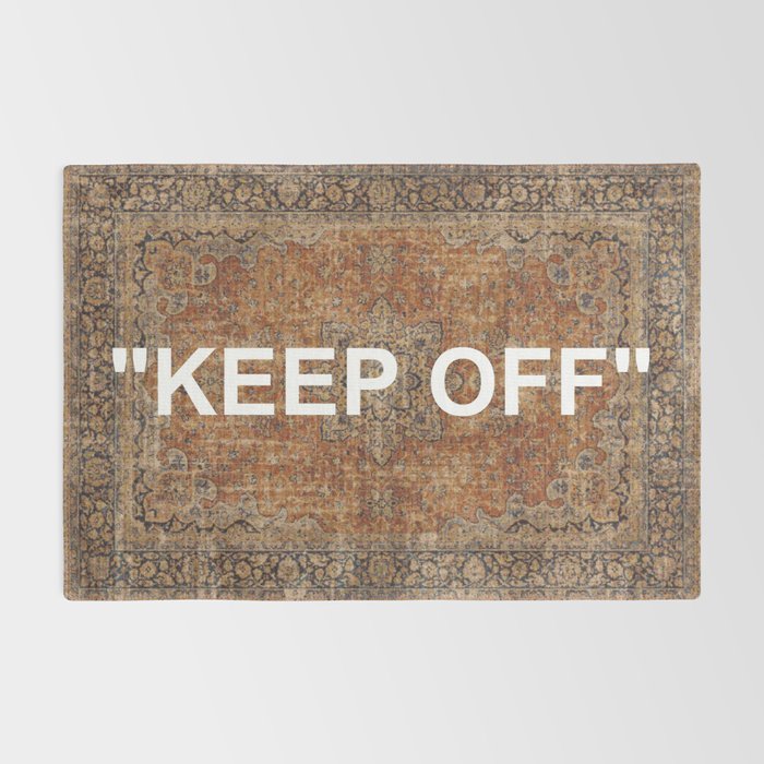 vintage musrad rug - keep off Rug Gallery Image 2