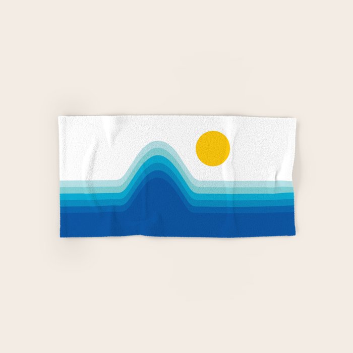 Ocean Horizon Bath Towel Gallery Image 1