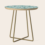 Retro Daisy - Green mood Side Table Gallery Image 1