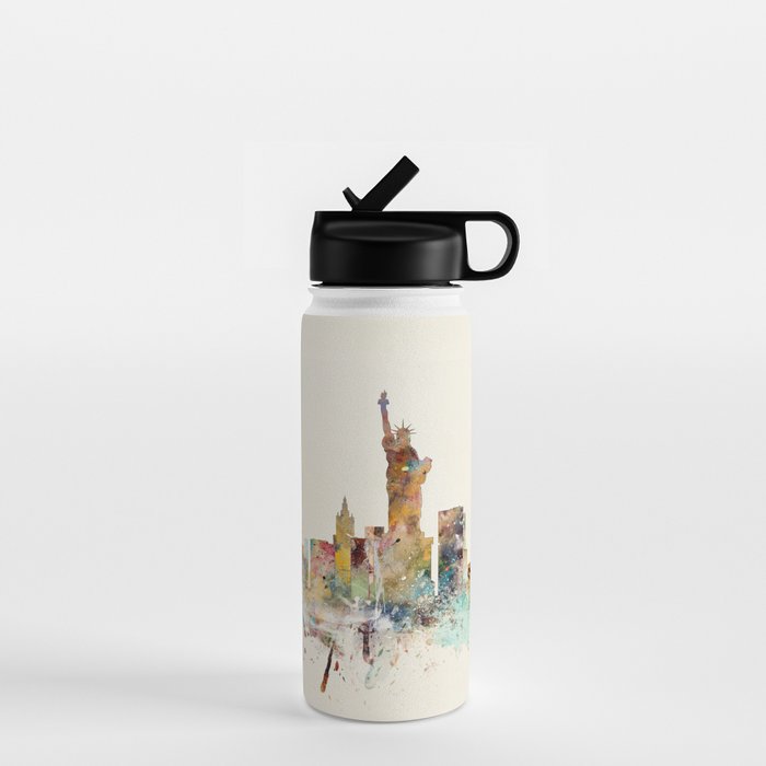 new york city skyline Water Bottle Gallery Image 1