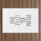 Dream big little one Outdoor Rug Gallery Image 1